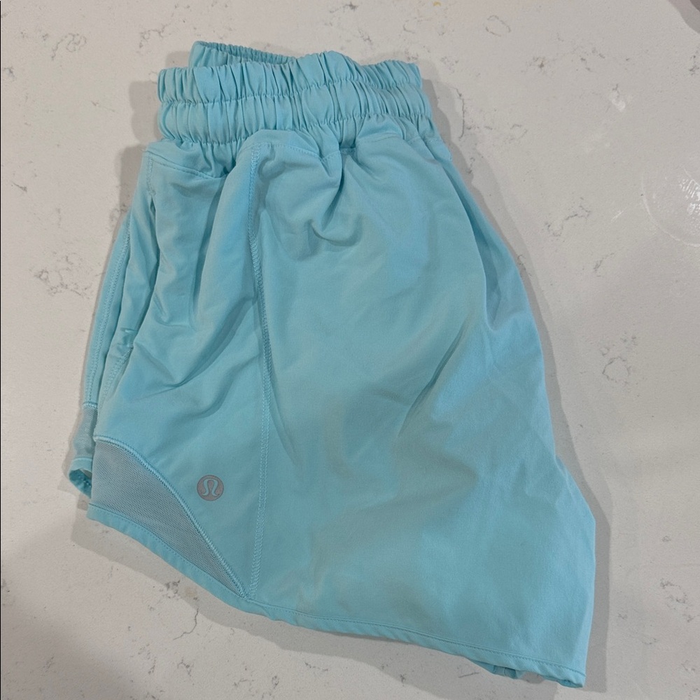 lululemon athletica Women's Sky Blue Athletic Shorts